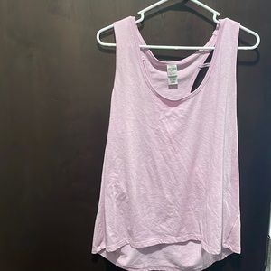 Victoria Sport Pink Strappy Backed Tank Size XL